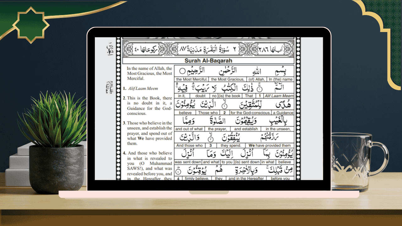 Learn quran-word-by-word quran-translation Online in english